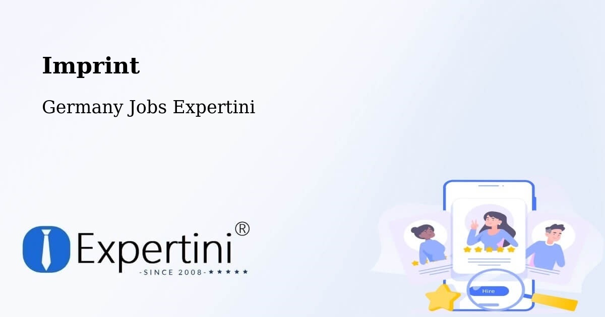 Imprint – Sankt Julian - Germany Jobs Expertini